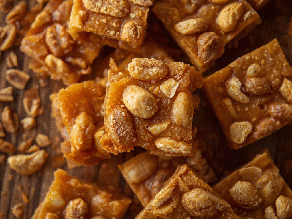Jaggery Peanut Chikki